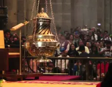 Religioso «La emotiva Misa del Peregrino en la Catedral de Santiago: un ritual imprescindible en el Camino de Santiago para los peregrinos y amantes del turismo religioso